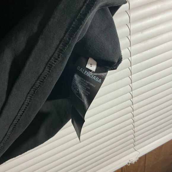 Black Balenciaga fade tee - Picture 6 of 6